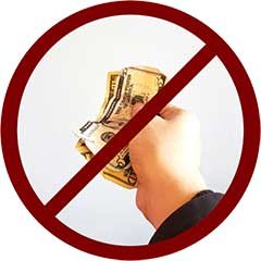 No Tipping